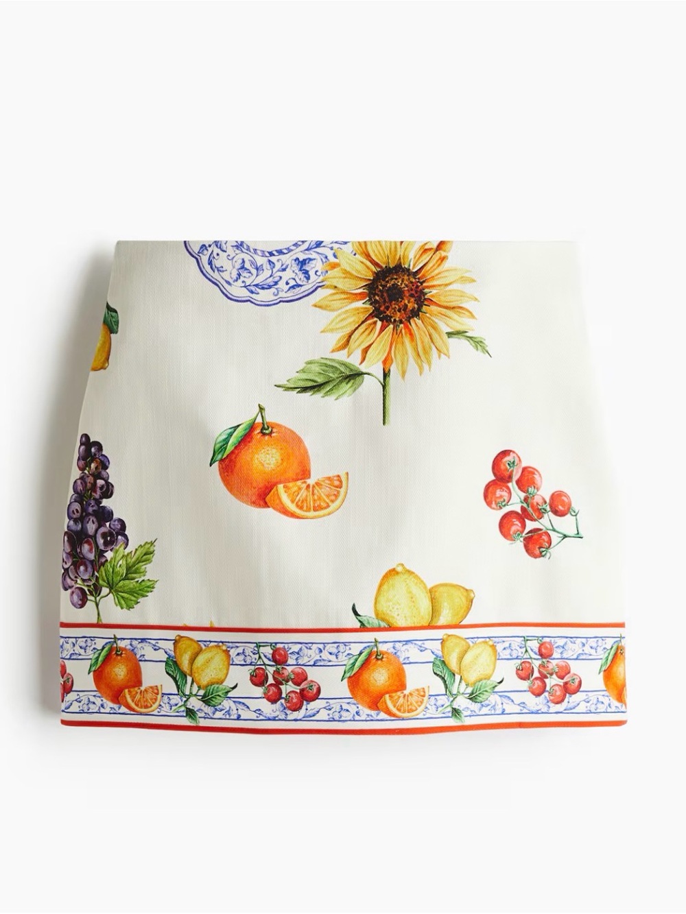 H&M Fruit Mini Skirt